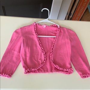 Lilly Pulitzer Pink Crop Sweater